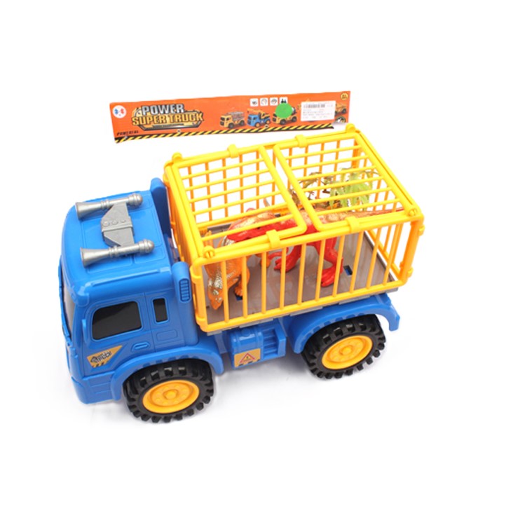 Free Wheel Plastic Truck Zoo Cage