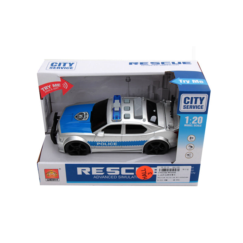 City Service Friction Rescue Police W/Music & Light B