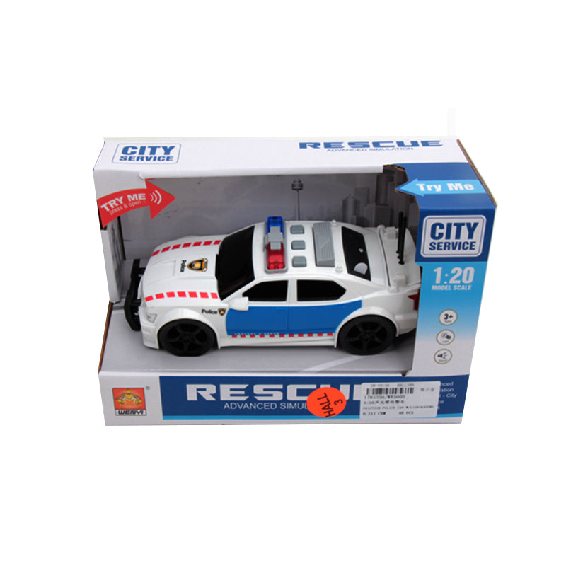 City Service Friction Rescue Police W/Music & Light D