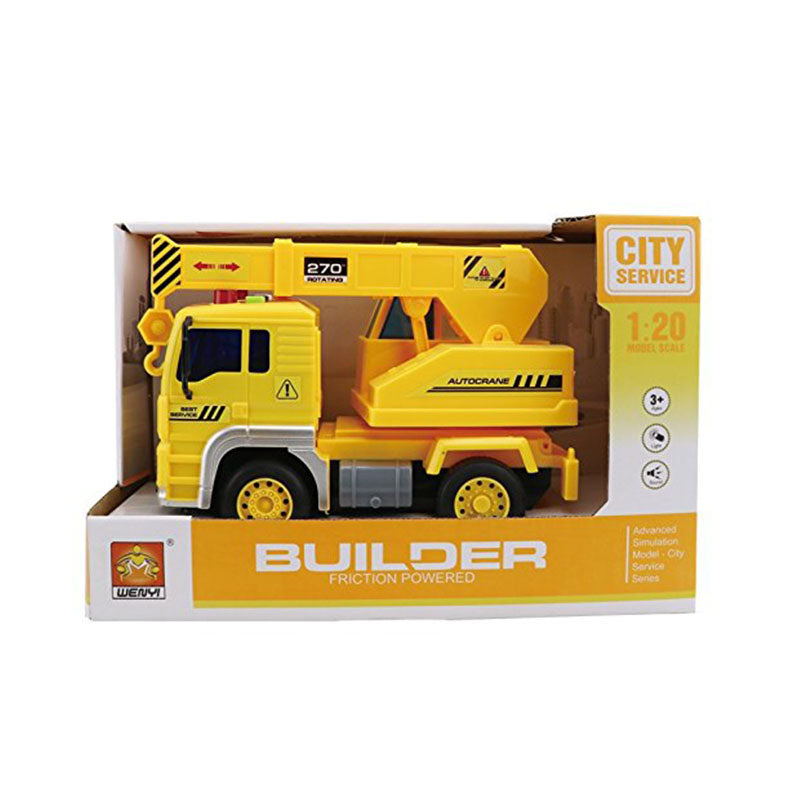 City Service Friction Construction Builder W/Music & Light D