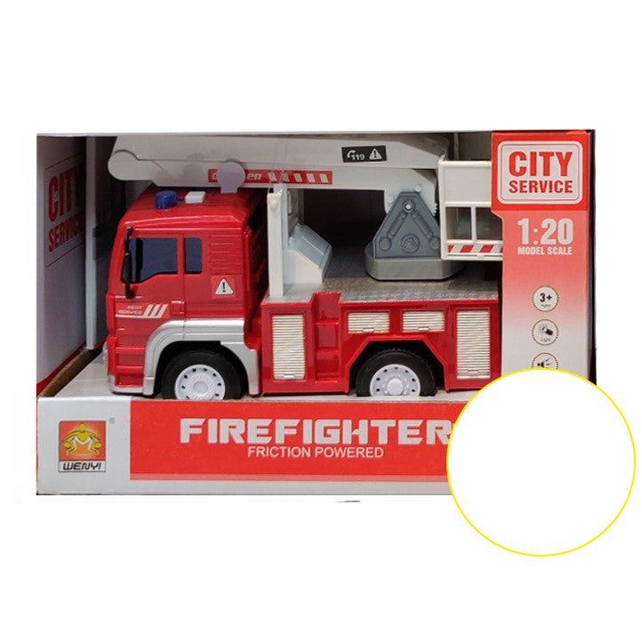 City Service Friction Firefighter W/Music & Light C