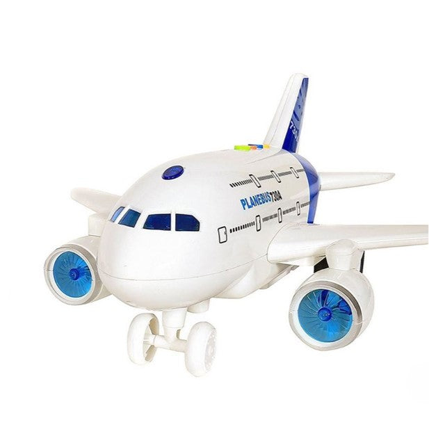 City Service Friction Aviation Plane W/Music & Light A 1:120