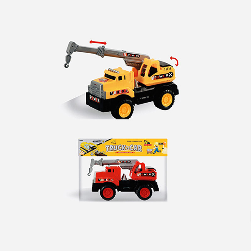 Free Wheel Plastic Truck - Crane x 1pc Assortment
