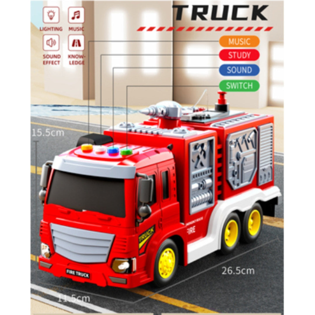 Urban Rescue Friction Fire Truck Series - Emergency Rescue Fire