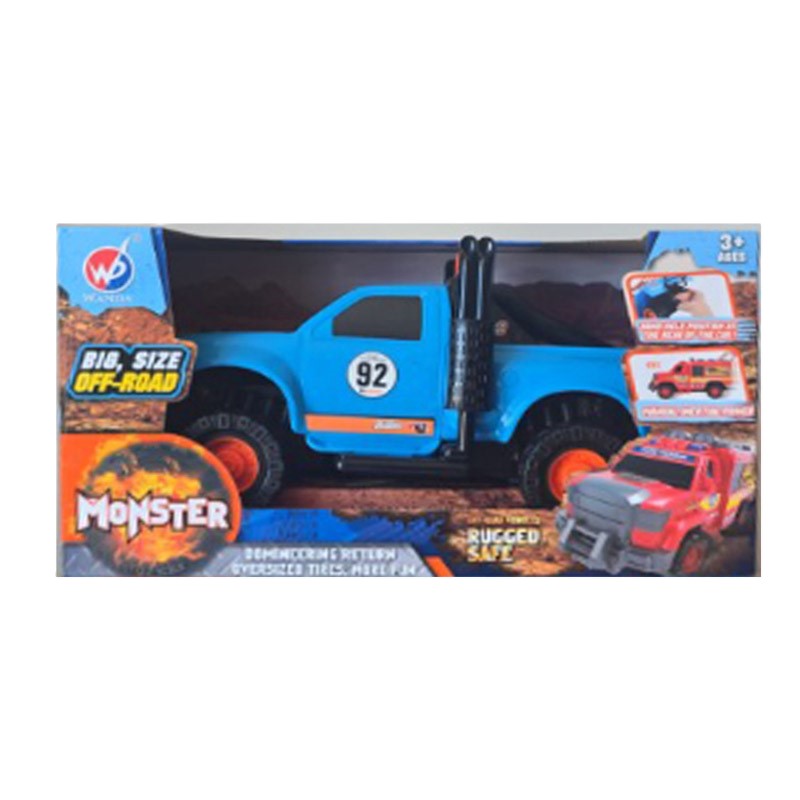 Friction Car Monster +3y - 92 x 1pc Assortment