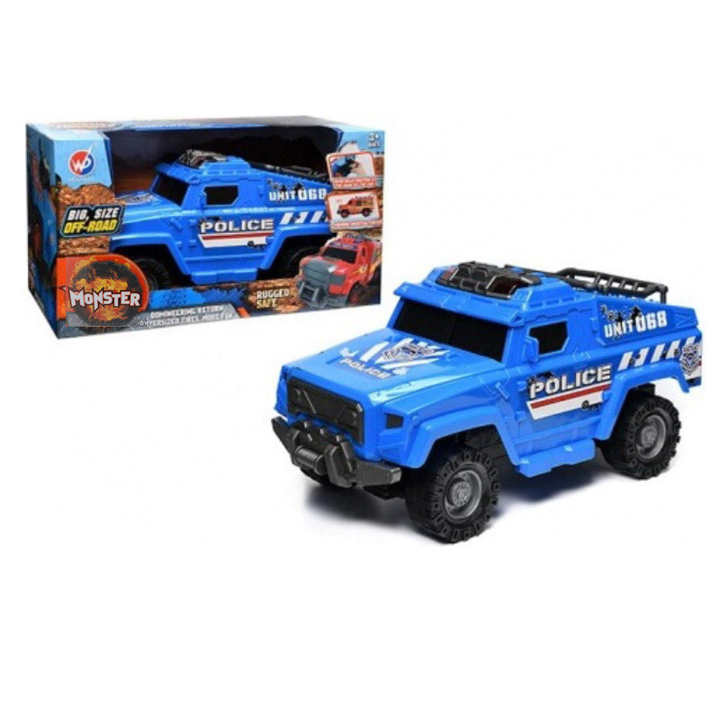 Friction Car Monster +3y - Police x 1pc Assortment