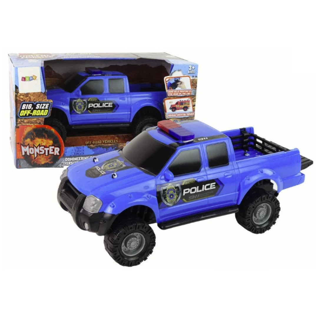 Friction Car Monster - Police x 1pc Assortment