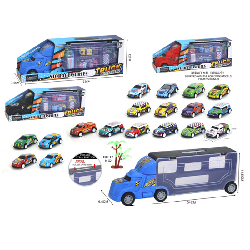Free Wheel Truck With Cars x 1pc Assortment