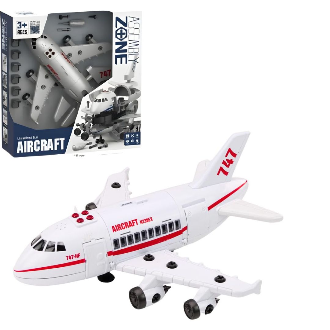 Assembly Zone Aircraft Aviation Plane W/Music & Light
