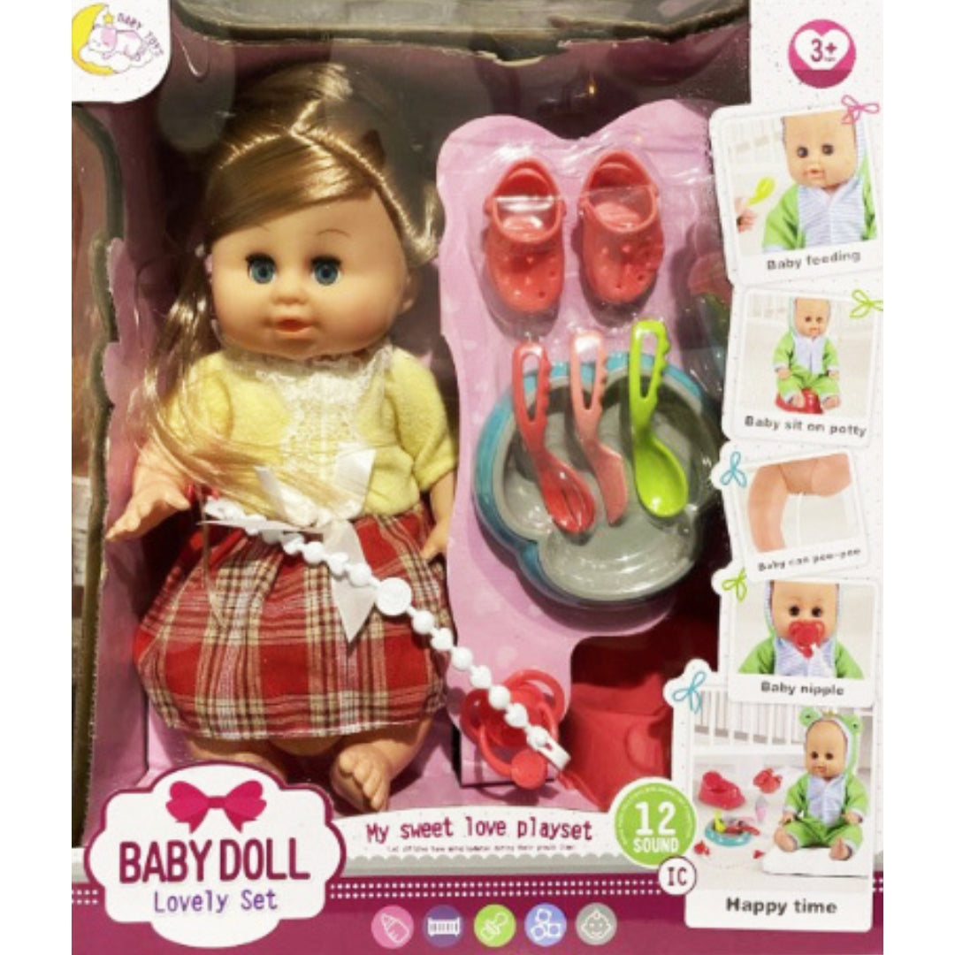 Baby Doll Lovely Set +3y x 1pc Assortment