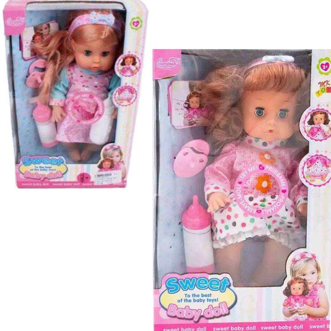 Sweet Baby Doll With Sound x 1pc Assortment