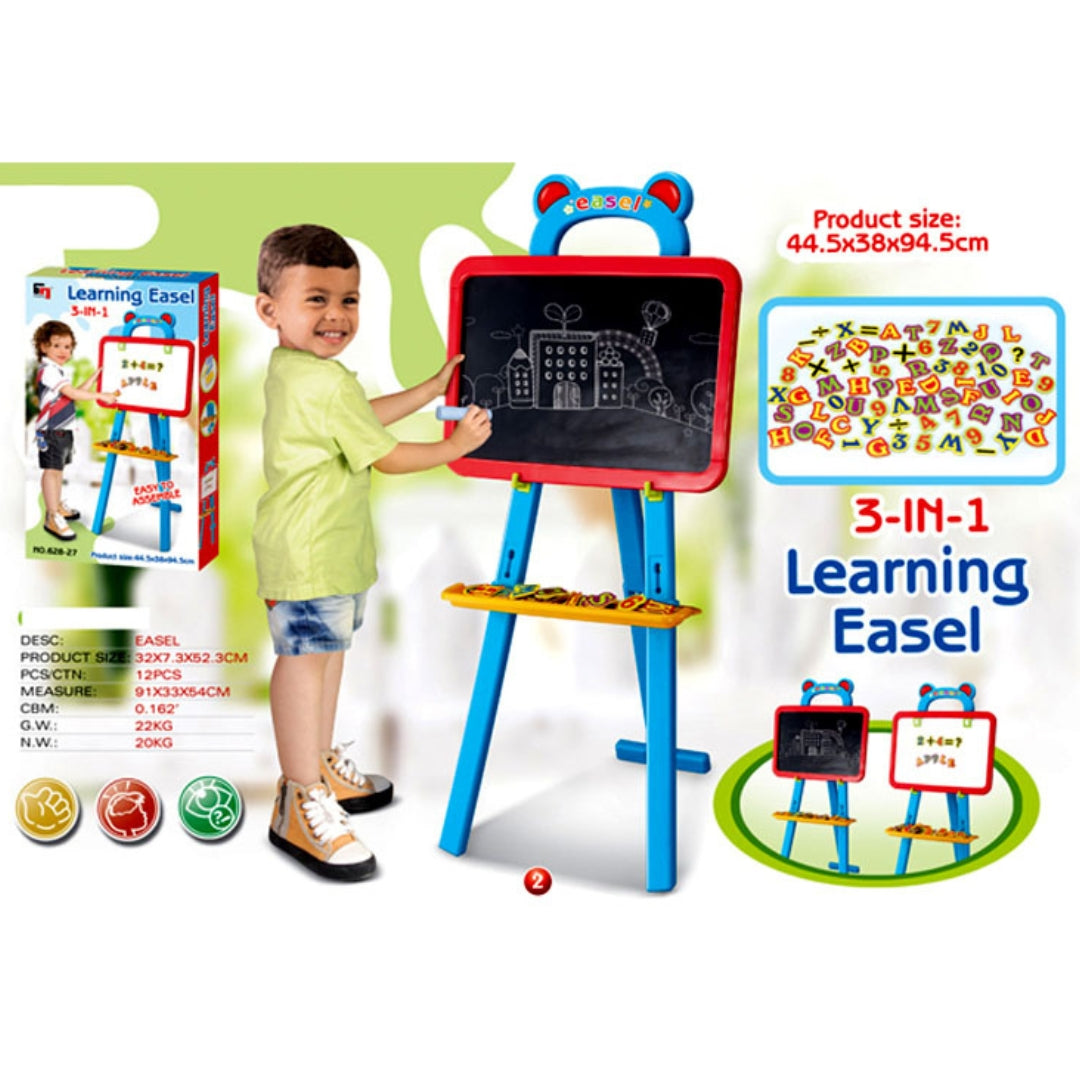 Learning Easel 3 In 1 - Blue