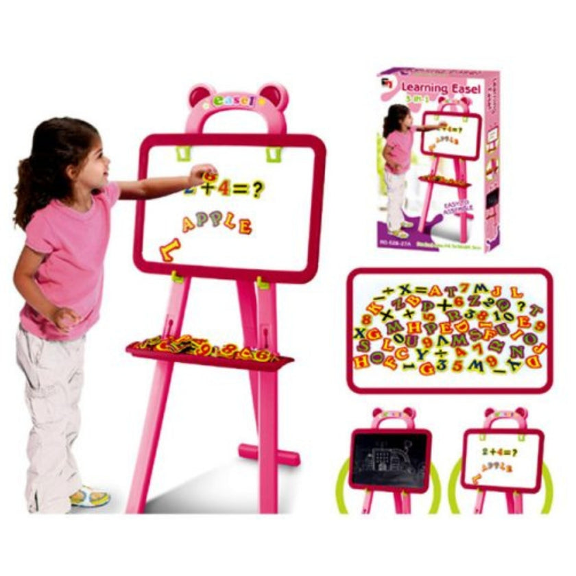 Learning Easel 3 In 1 - Pink