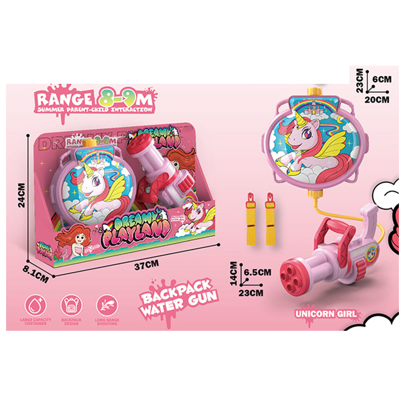 Water Gun With Tank - Unicorn