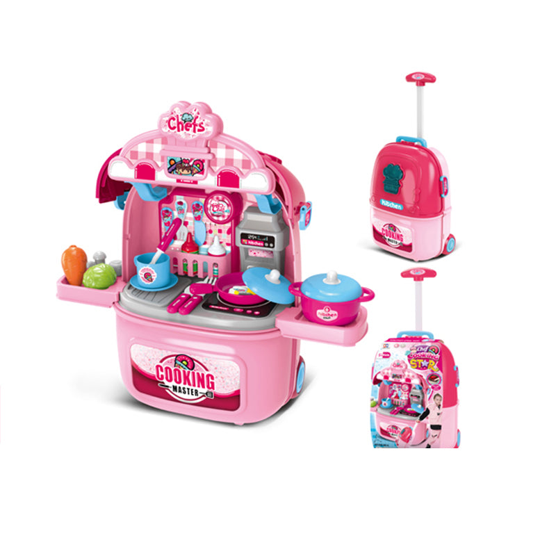 Kitchen Play Set W/Light & Sound +3y