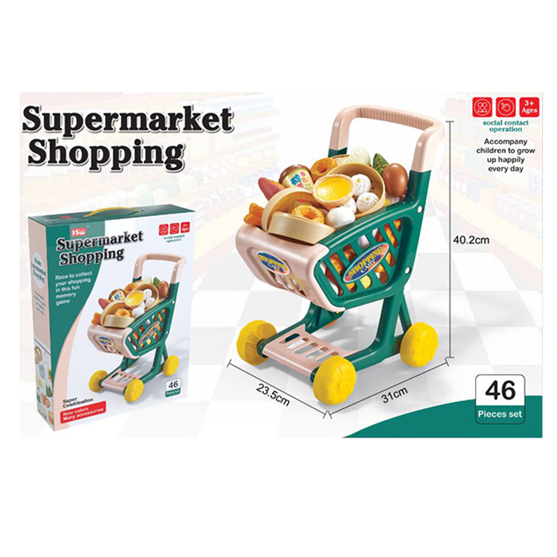 Supermarket Shopping A Set Of 46pcs