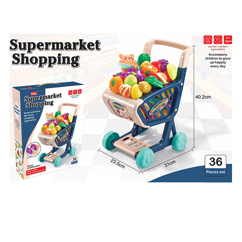 Supermarket Shopping A Set Of 36pcs