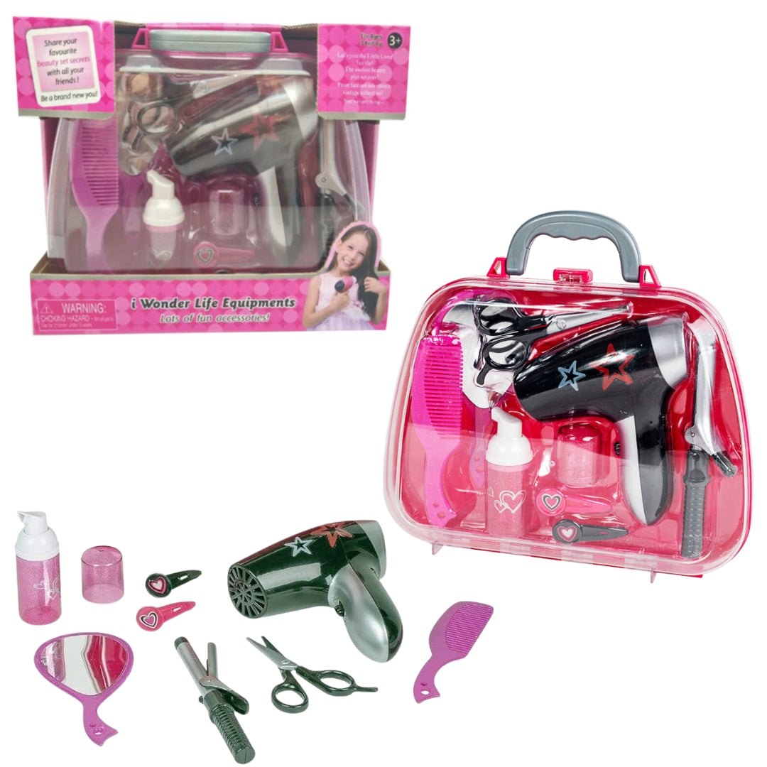 Beauty Set With Hair Drier In A Case +3y