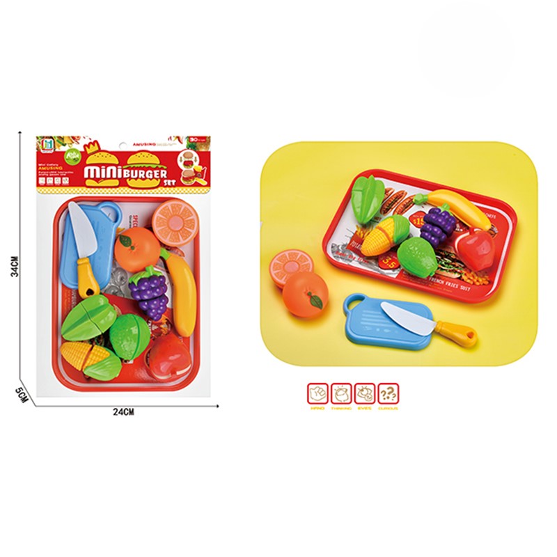 Kitchen Play Set +3y - Fruits & Veg