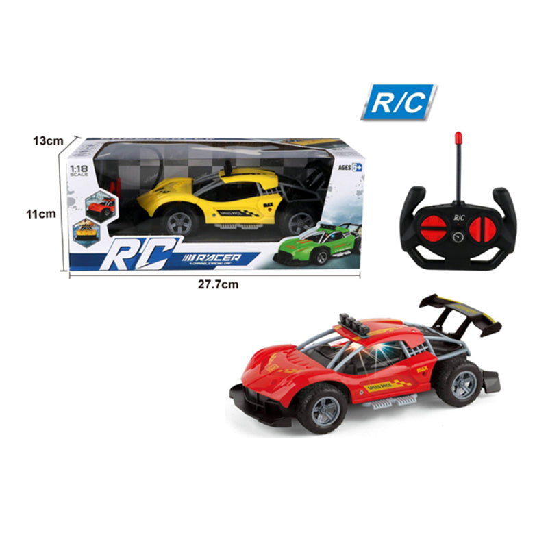 R/C Car W/Light Red