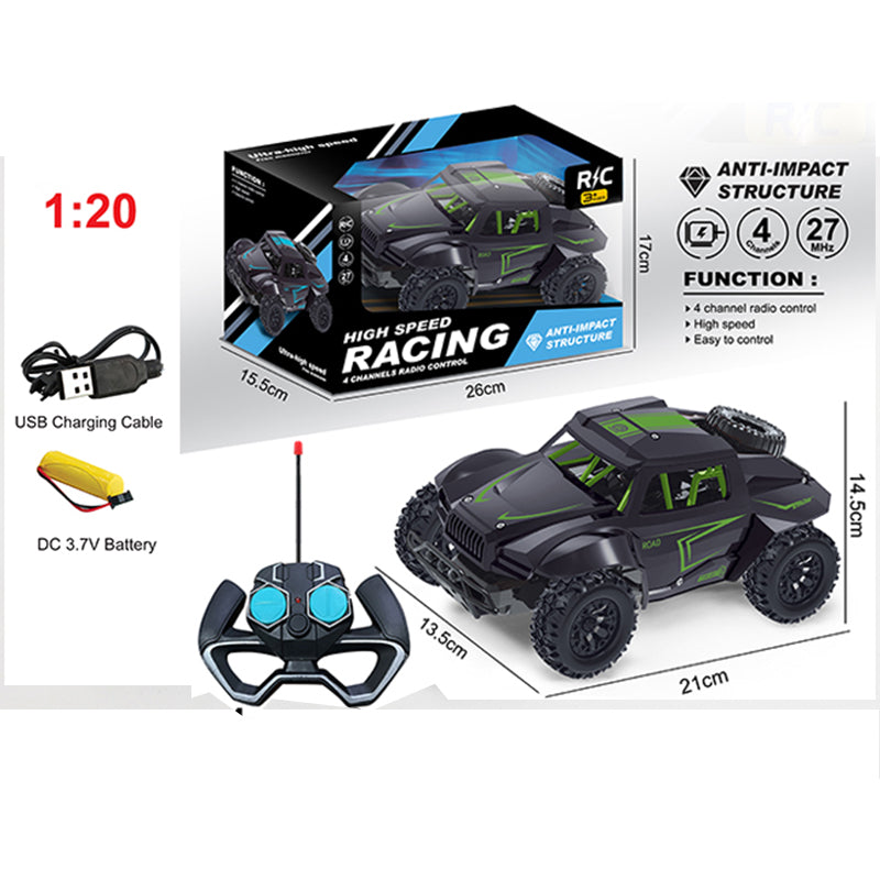 R/C Car With Batteries & USB Cable