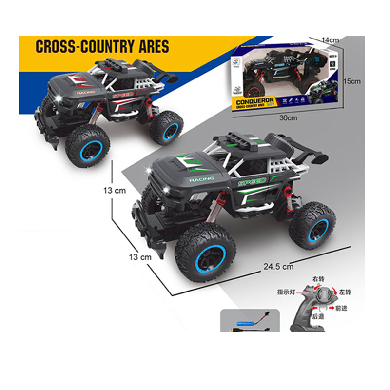 R/C Monster Truck With Batteries & USB Cable x 1pc Assortment