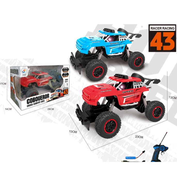 R/C Monster Truck With Batteries & USB Cable x 1pc Assortment 43