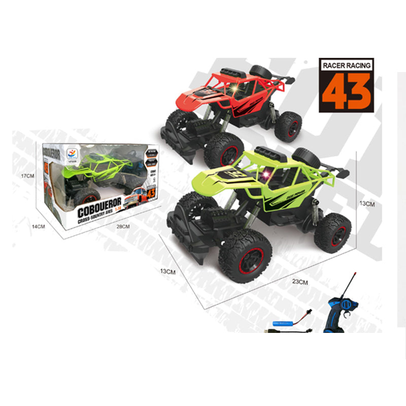 R/C Monster Car With Batteries & USB Cable x 1pc Assortment 43