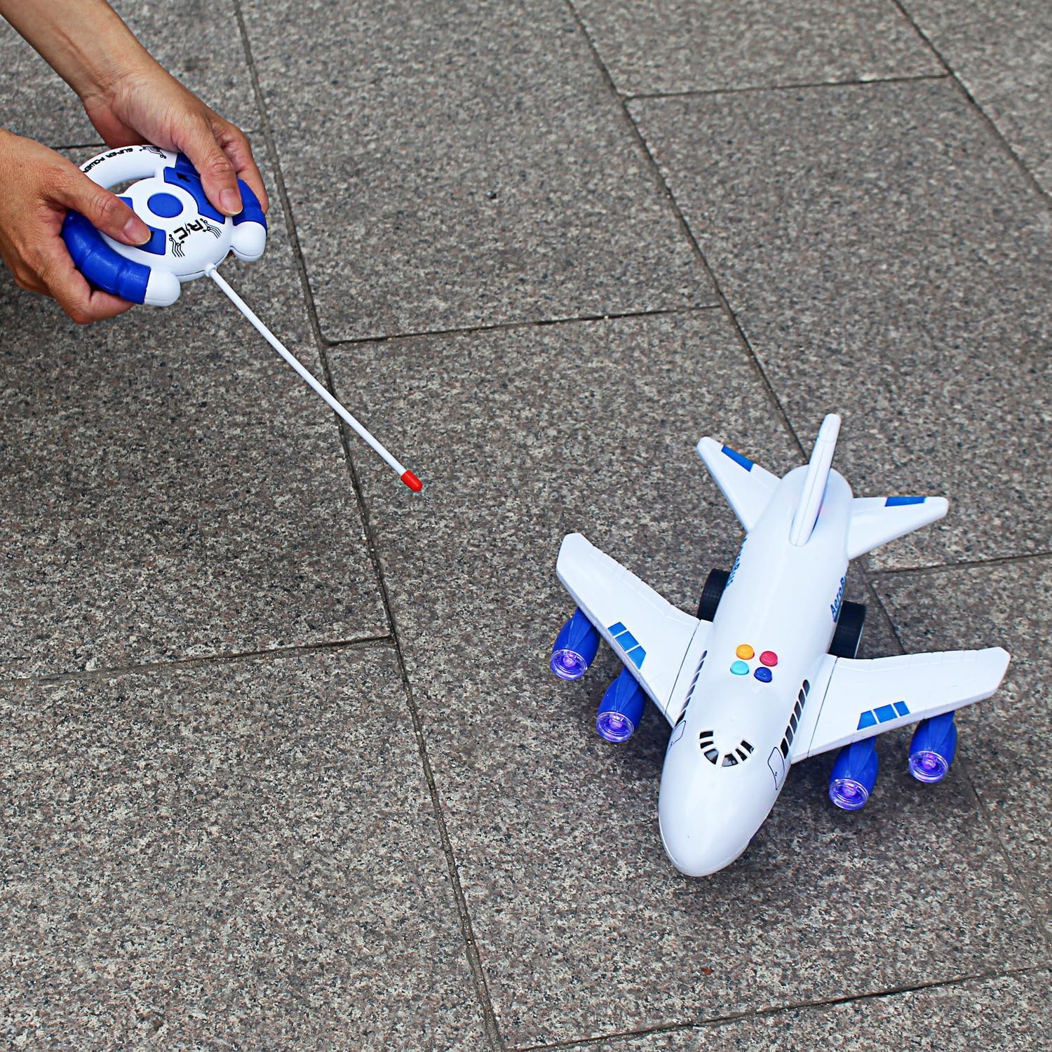 R/C AeroBus Plane With Light & Music x 1pc Assortment