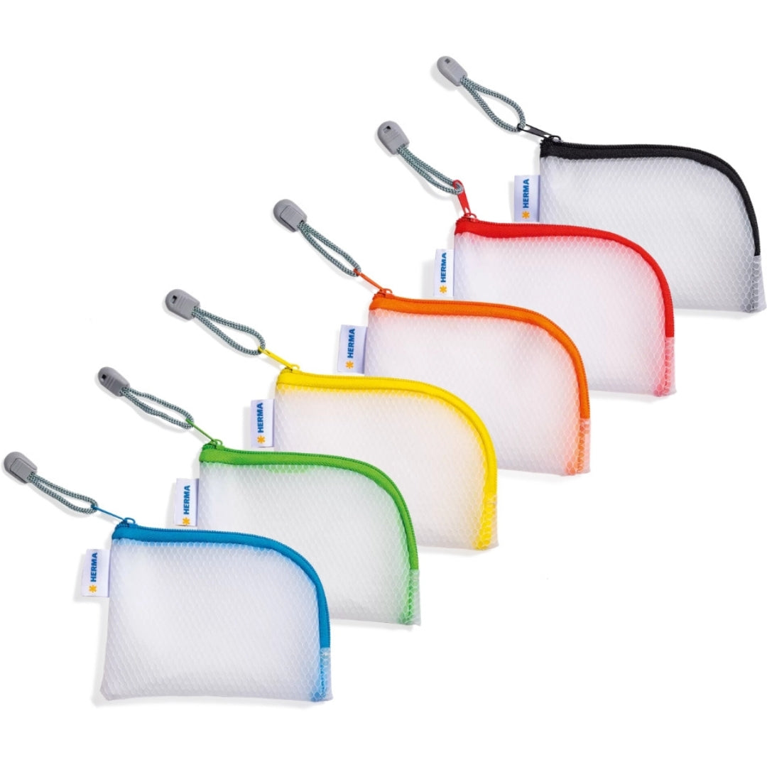 A6 Herma - Universal Bag / Zippa Bag 14 x 19cm - Various Colours