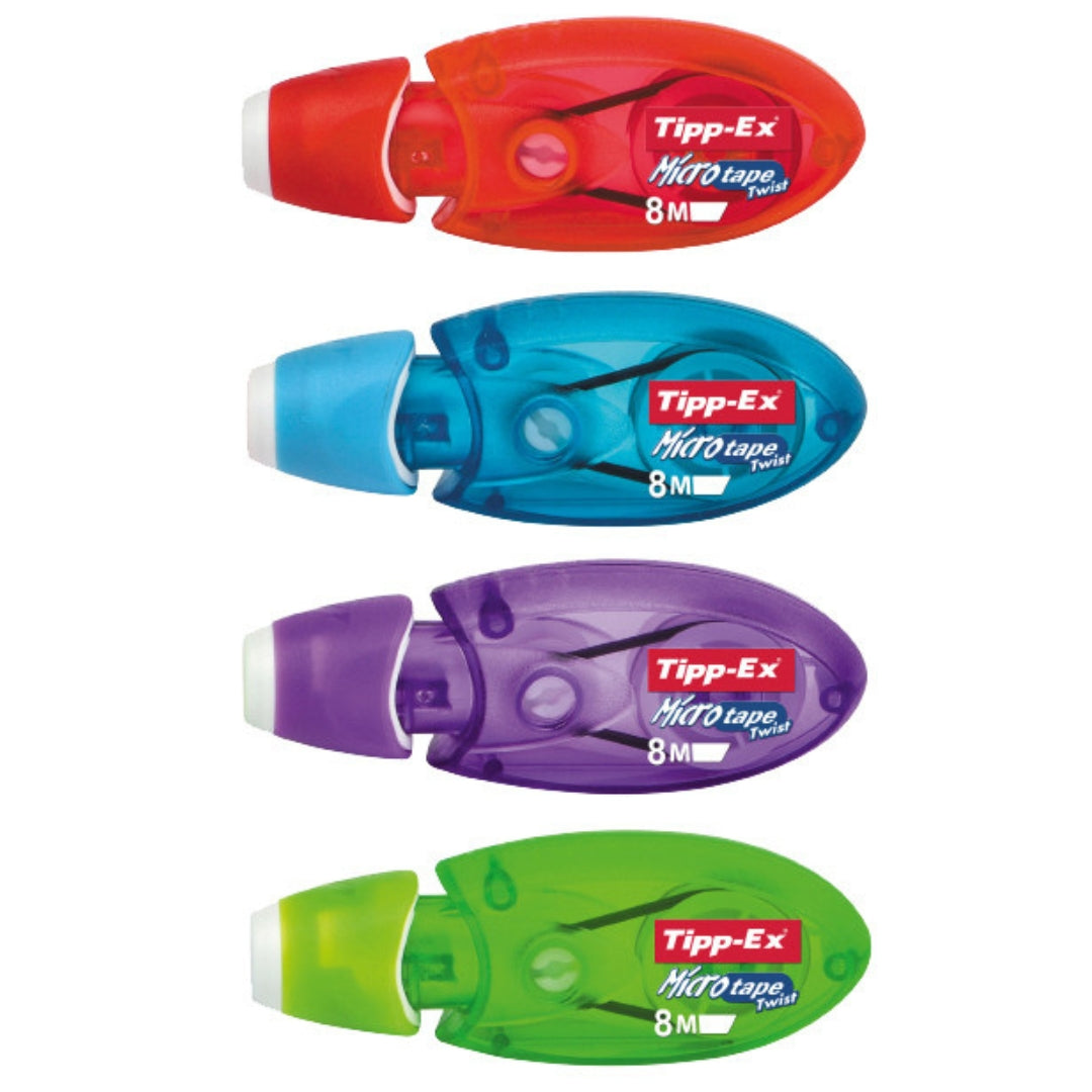 Tipp-Ex Micro Tape Twist 8m - Various Colours