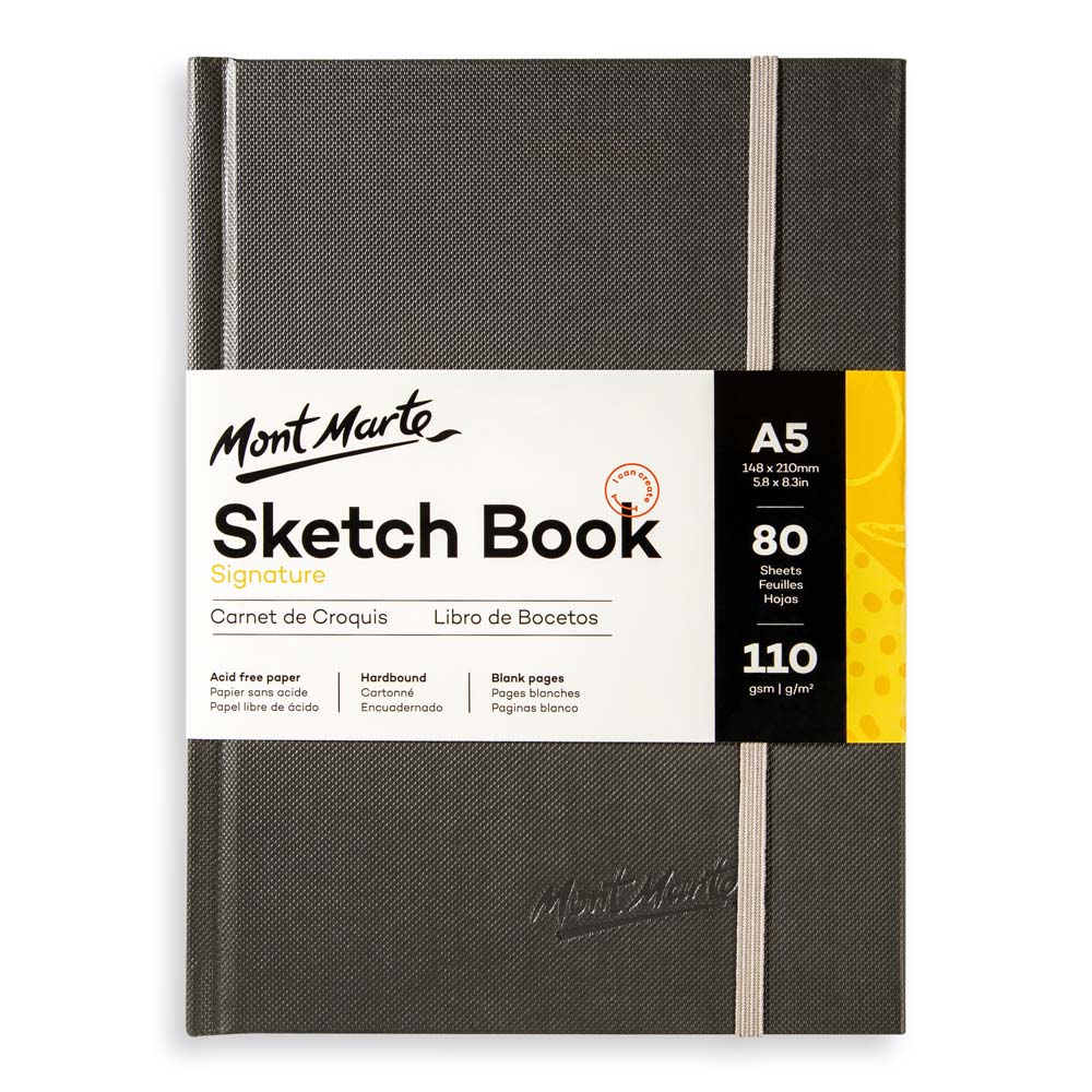 A5 Daco Hardbound Sketch Book 110 sheets, 110g