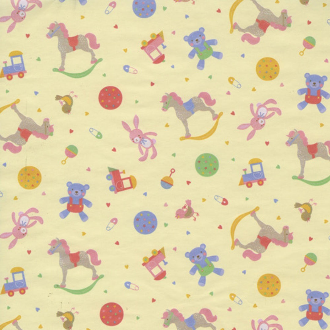 Gift Wrapping Paper Single Sheet 50 x 70cm - Toy Room