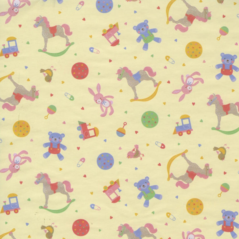 Gift Wrapping Paper Single Sheet 50 x 70cm - Toy Room
