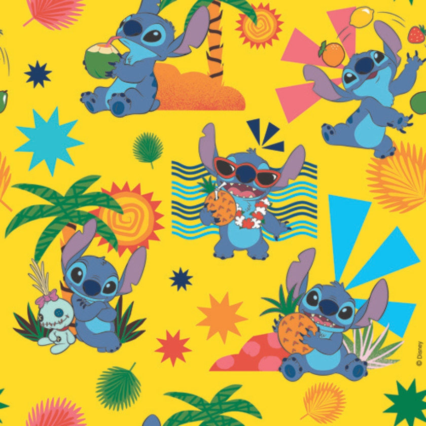 Gift Wrapping Paper Single Sheet 50 x 70cm - Stitch
