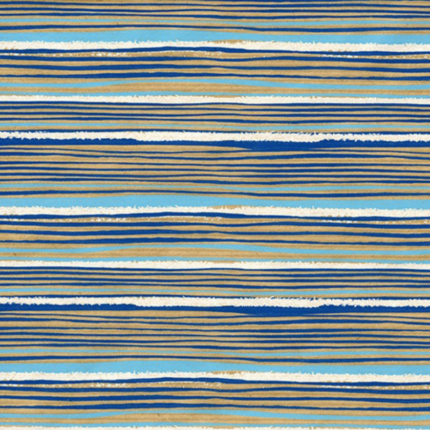 Gift Kraft Wrapping Paper Single Sheet 50 x 70cm - Stripes