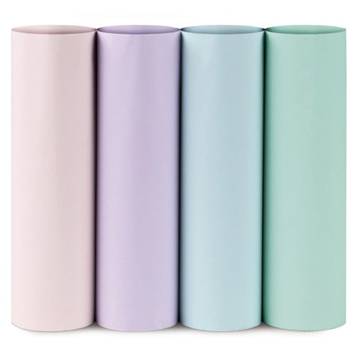 Gift Wrapping Paper Roll 0.7 x 2m Pastel x 1pc Assortment