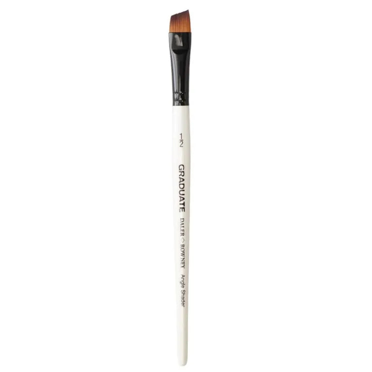Daler-Rowney Graduate Synthetic Hair Brush Angle Shader 1/2in