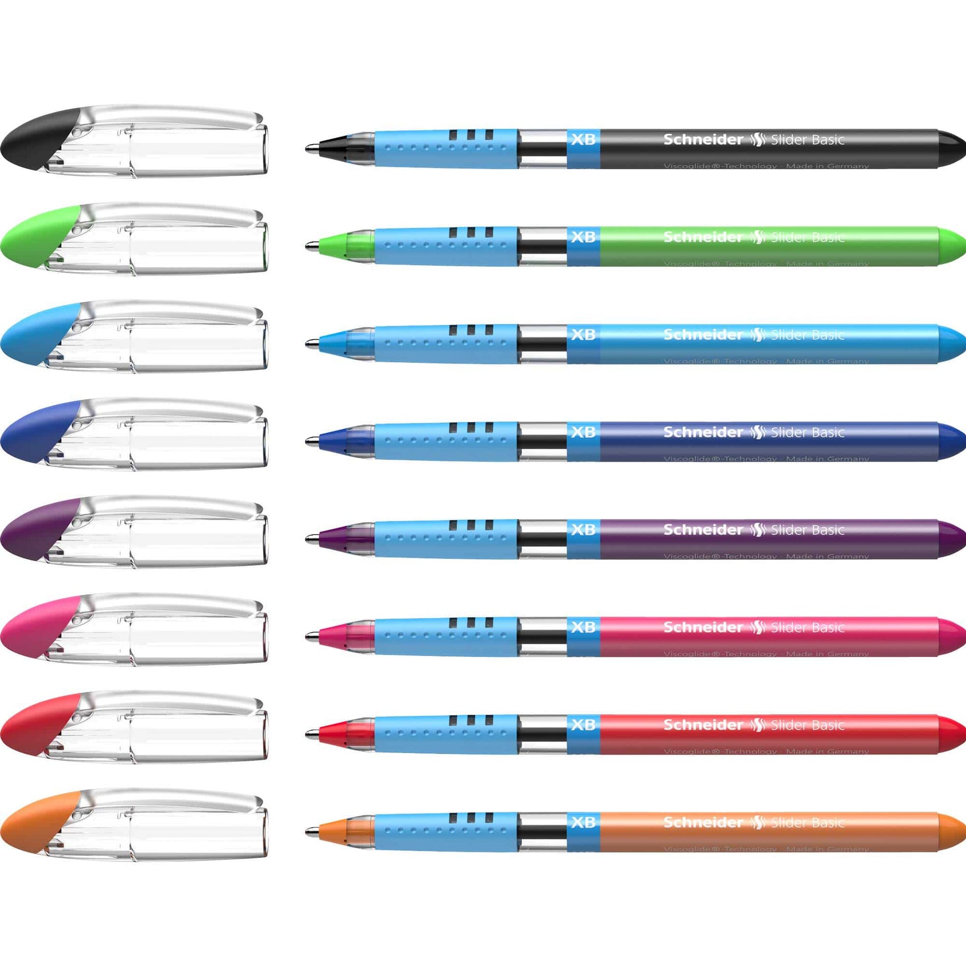 Schneider Ballpoint Pen - Slider Basic XB (9 colours)