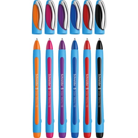 Schneider Ballpoint Pen - Slider Memo XB (8 colours) - Pink