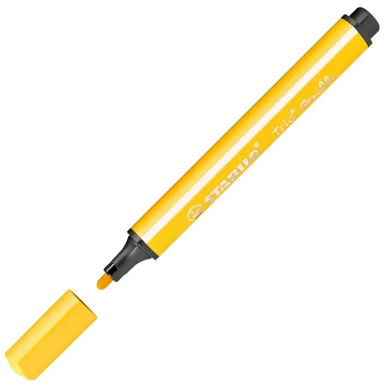 Stabilo Trio Scribbi Triangular Felt-Tip Pen - Yellow