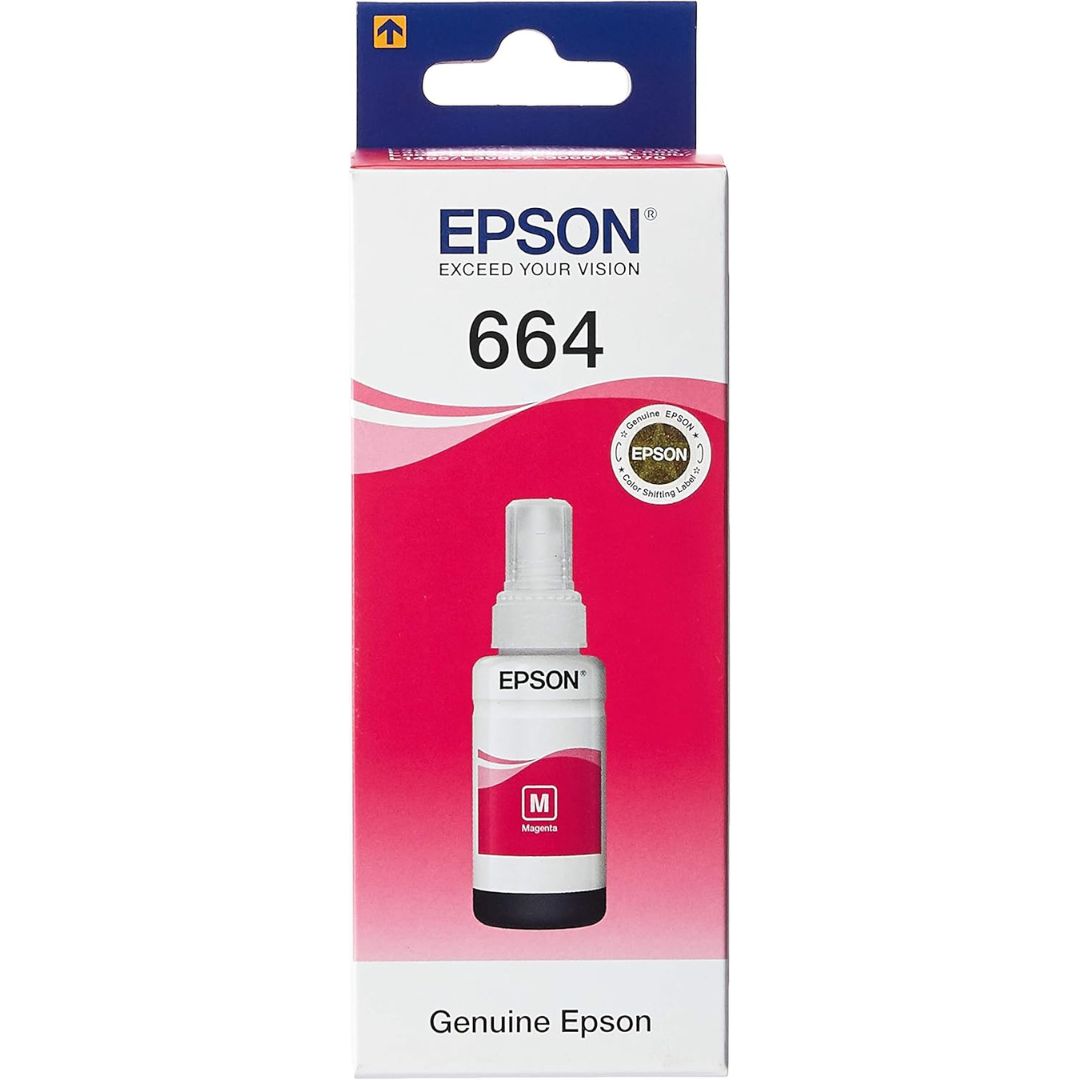 Epson Printer Ink Cartridge 664 Magenta 70ml
