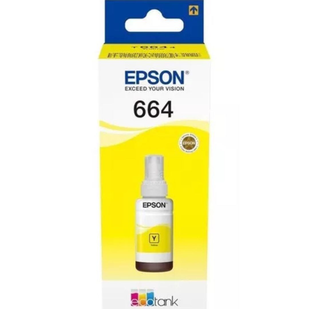 Epson Printer Ink Cartridge 664 Yellow 70ml