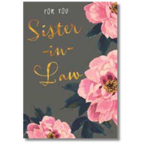 Hallmark For You Sister-In-Law Birthday - Greeting Card