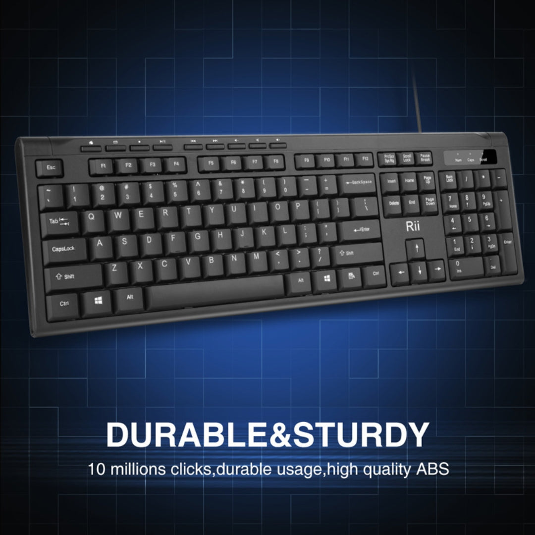 Rii - Keyboard - Wired