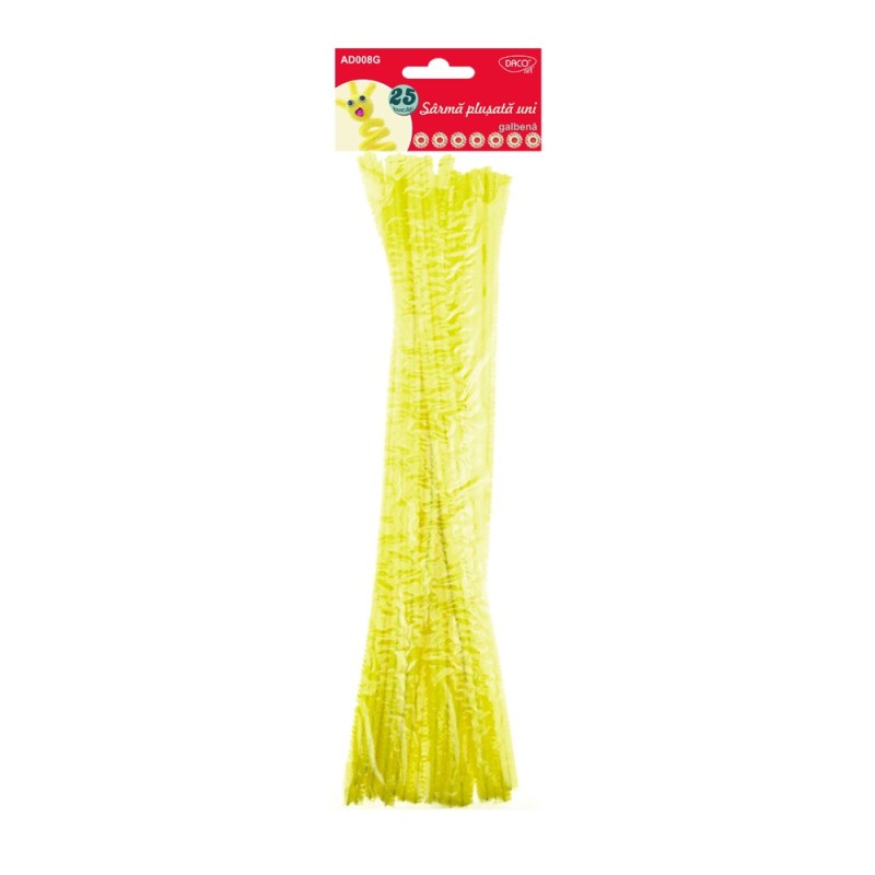 Daco Uni Fluffy Stems A Pack Of 25pcs - Various Colours