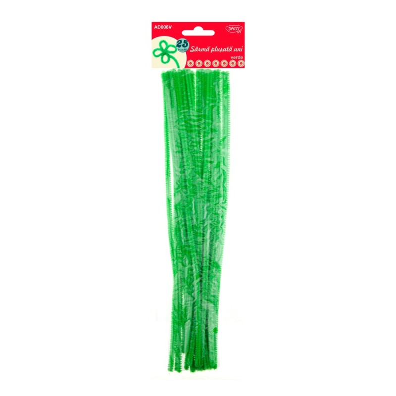 Daco Uni Fluffy Stems A Pack Of 25pcs - Various Colours