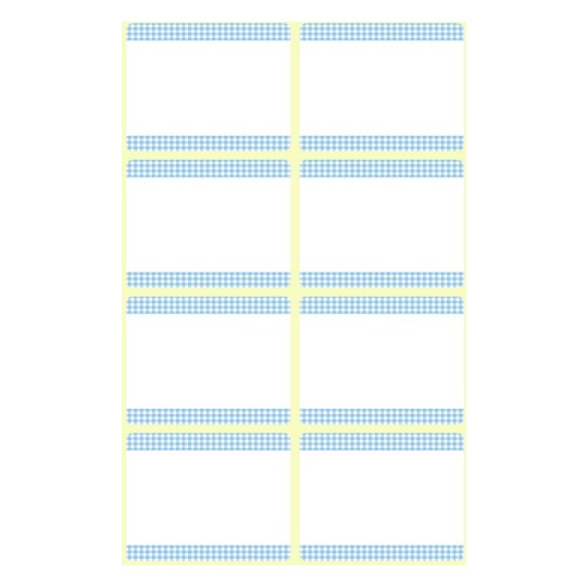 Avery Freezer Labels Light Blue Frame A Pack Of 5 Sheets
