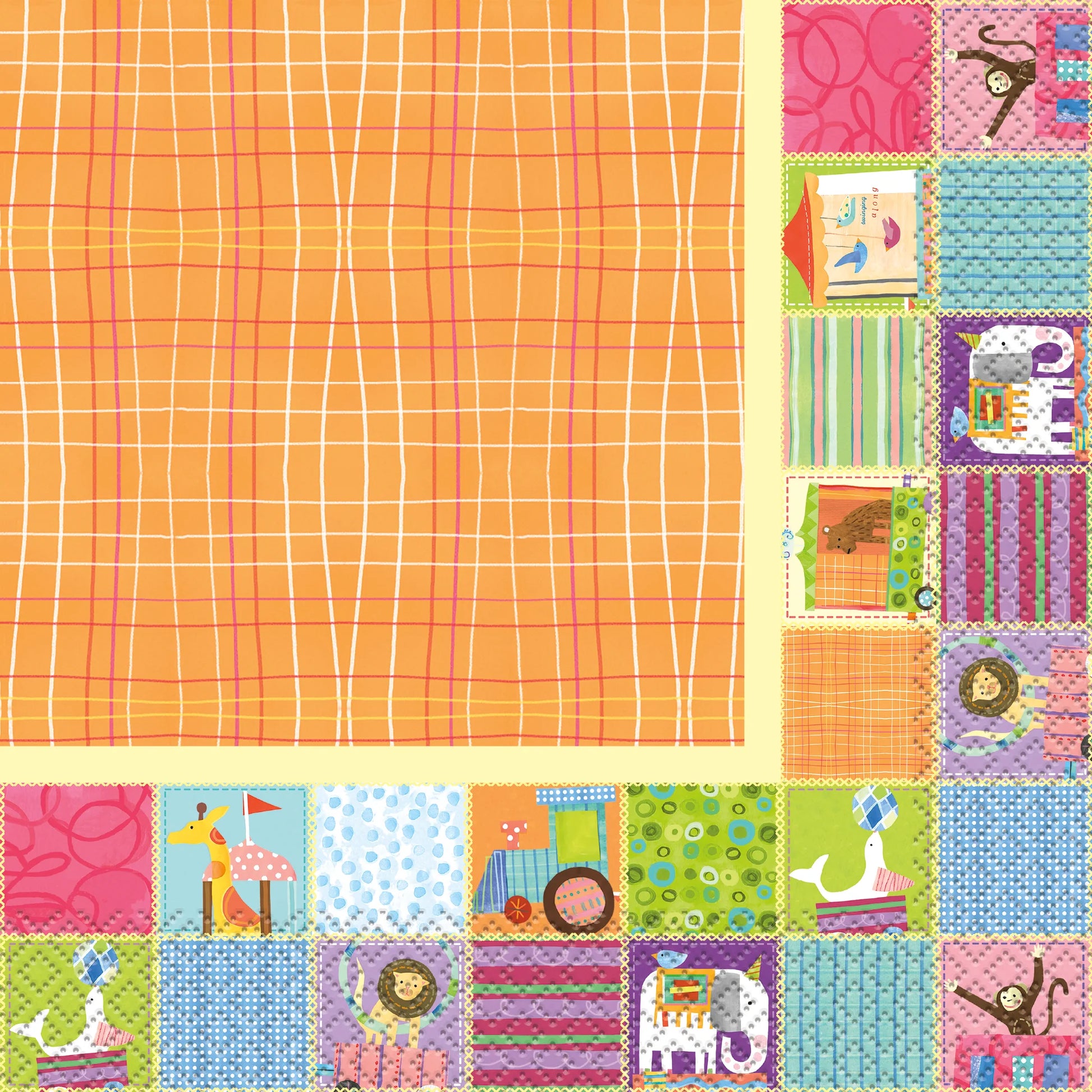 Unique Napkins 33 x 33cm x 16pcs - Circus Animal