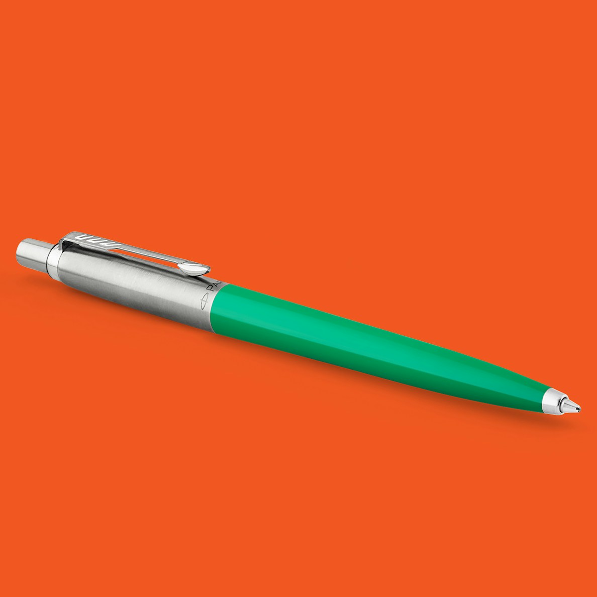 Parker Jotter Originals Ballpoint Pen M Blue Ink - Green
